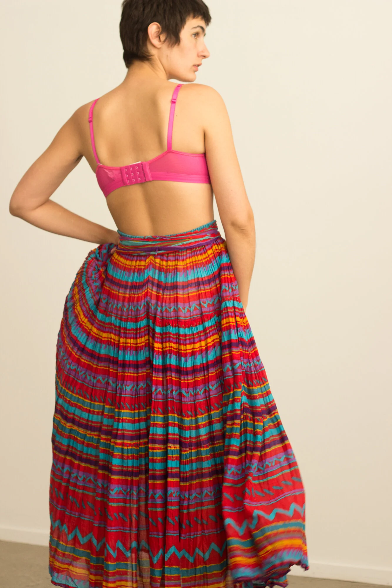 Peasant gauze skirt best sale